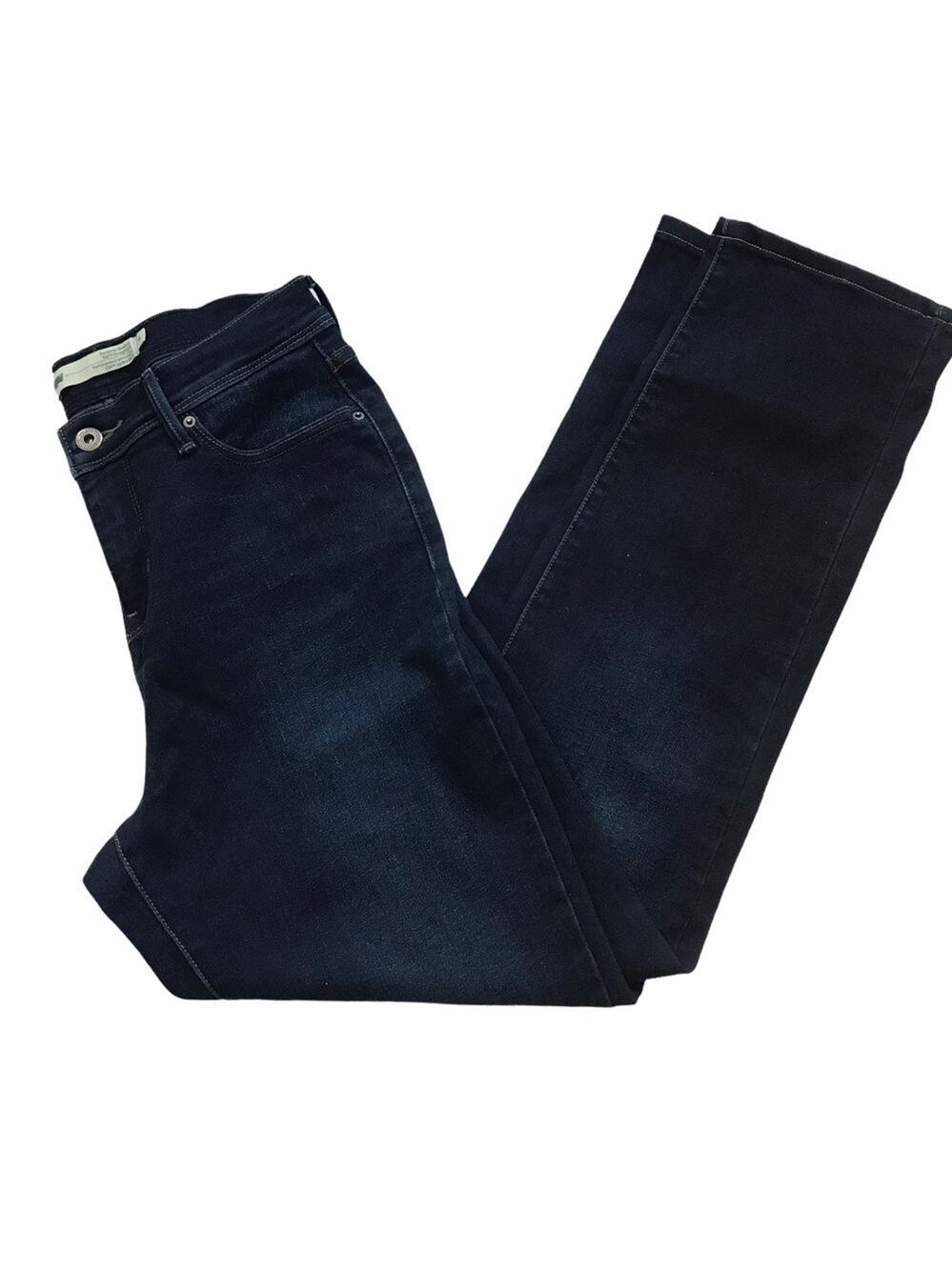 Levi’s Jeans 512 Women's Size 6 Perfectly Slimming Straight Leg Dark Blu…